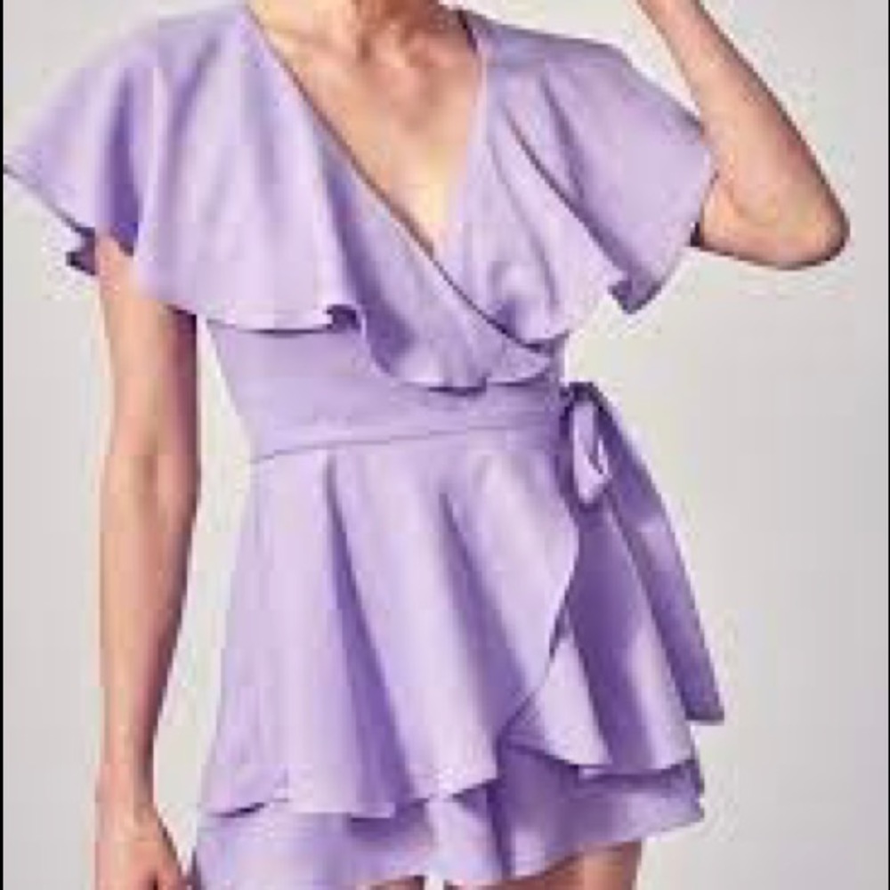 DO+BE open back side tie romper